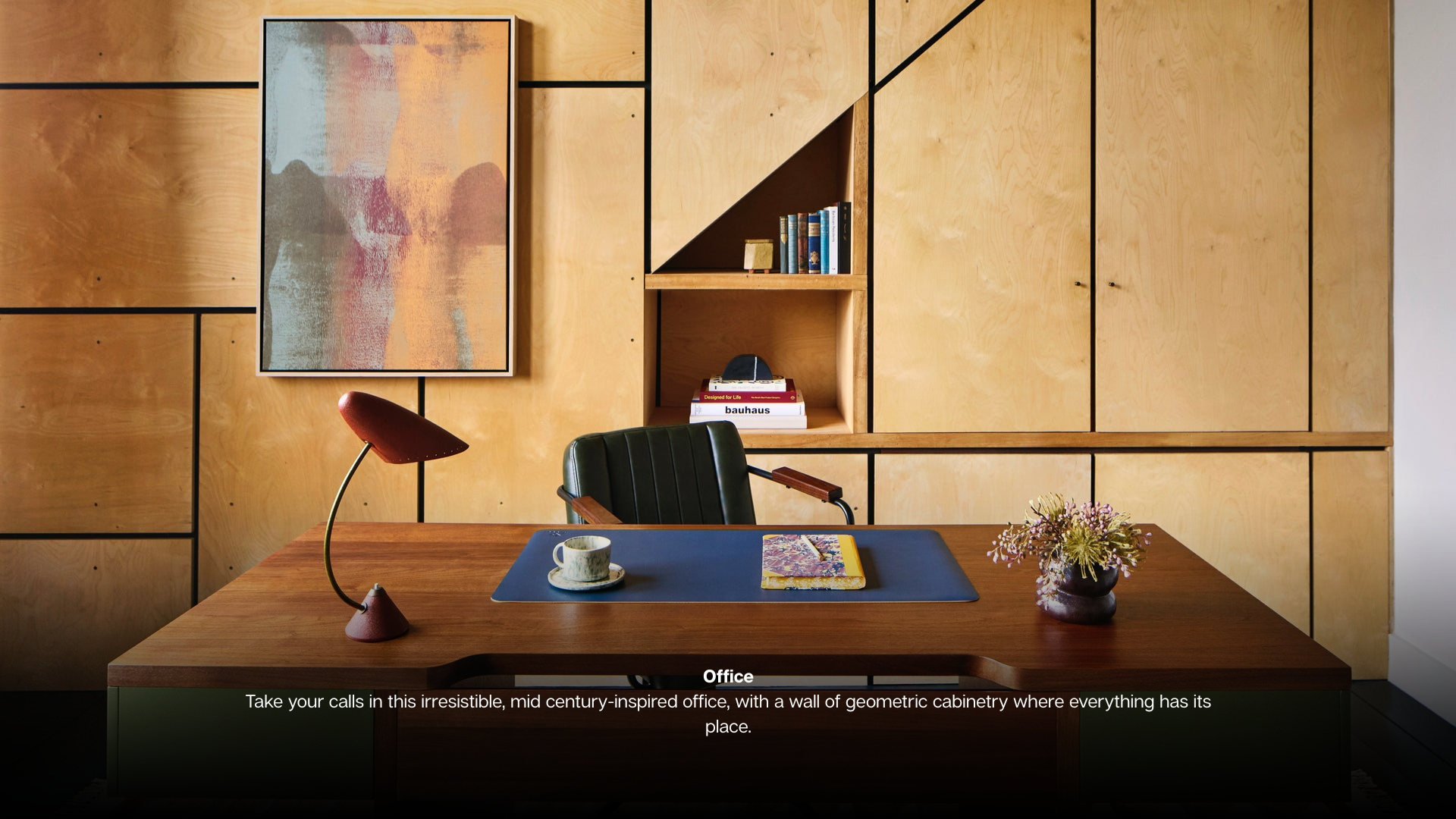 Living Room Make the most of cosy season in this living room where earth tones, velvet and wood creae warmth and spectacular windows frame garden views. Kitchen Island Take centre stage on a elect (14)